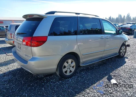 2005 Toyota Sienna Le из США, поврежденный, VIN 5TDZA23C75S228989